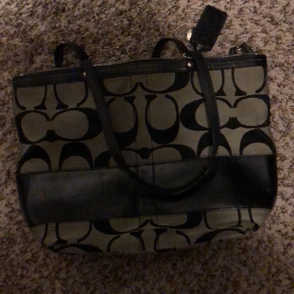 Black Coach bag